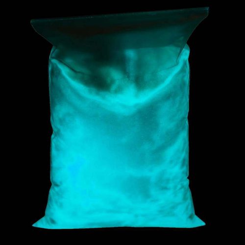 Turquoise glowing luminescent pigment 100gr
