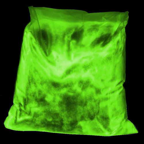 Żółto-zielony pigment świecący 100gr