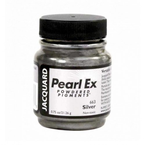 Jacquard Pigment Pearl Ex - 663 Silver pigment perłowy