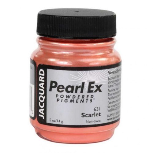 Jacquard Pigment Pearl Ex - 631 Scarlet pigment perłowy