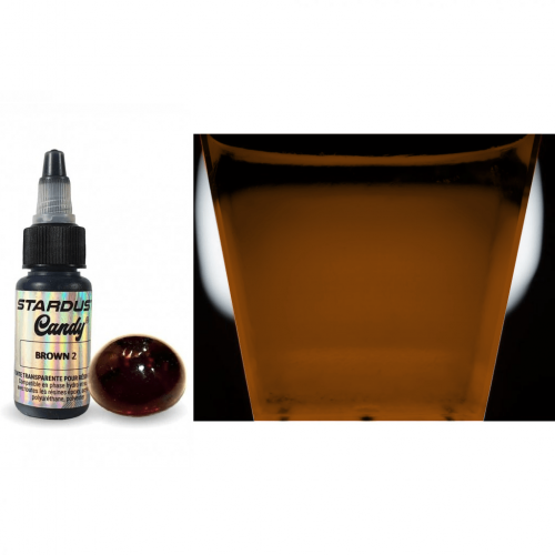 Barwnik transparentny Stardust do żywicy - Brown 2 - Brązowy