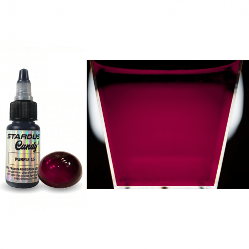 Barwnik transparentny Stardust do żywicy - Purple 15 - Purpurowy