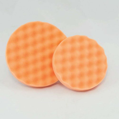 Gąbka do usuwania hologramów, pomarańczowa, karbowana, Ø160 x 25 mm Koch-Chemie