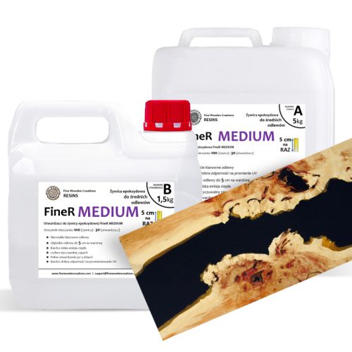 FineR MEDIUM Casting epoxy resin for deep pour 2,6kg