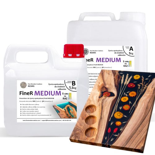 FineR MEDIUM Casting epoxy resin for deep pour 6,5kg
